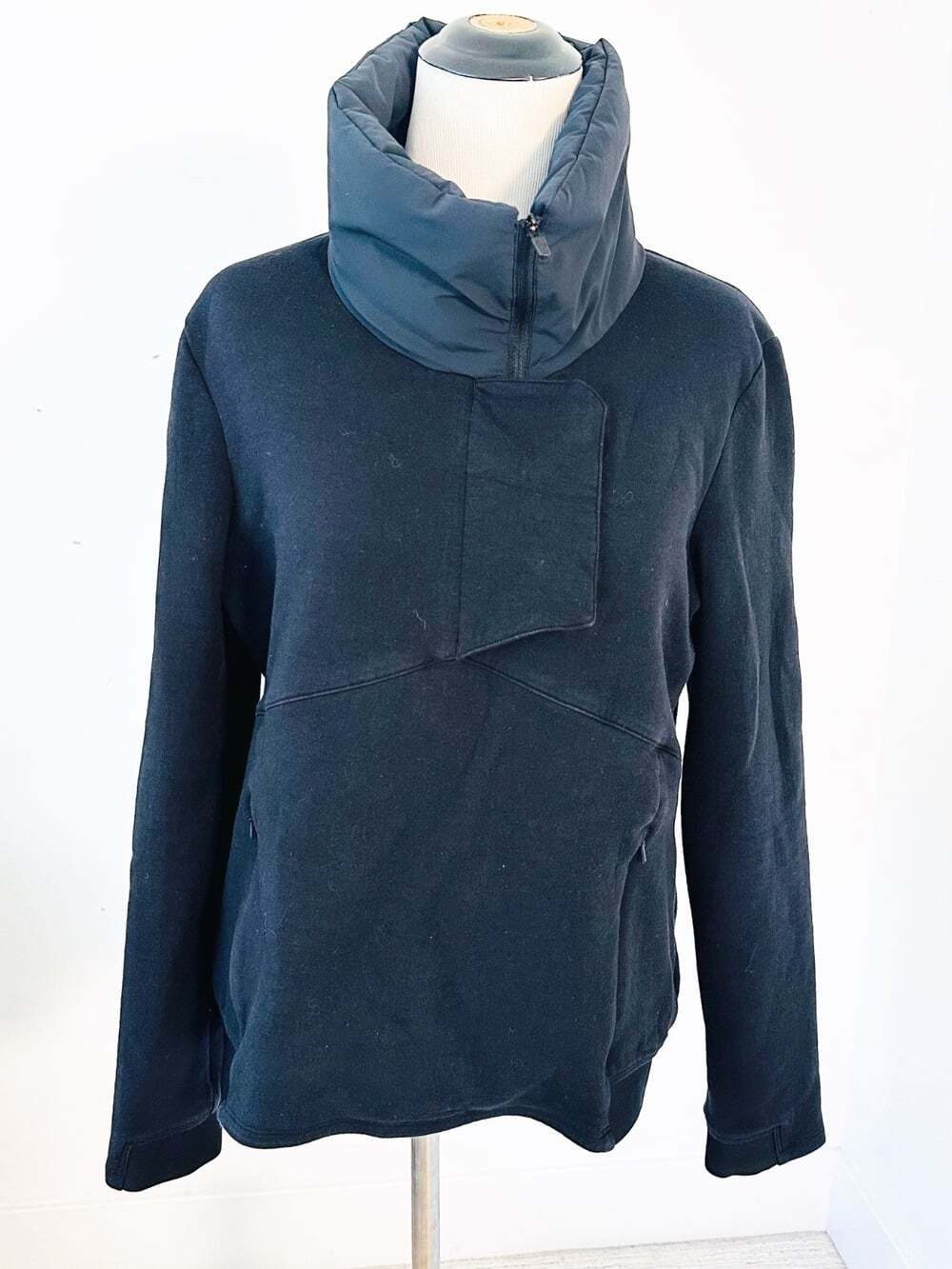 AETHER The System Size M Gray Pullover Funnel Neck Outdoors Campcore Active